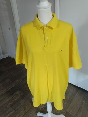Tommy Hilfiger Yellow Polo Shirt
